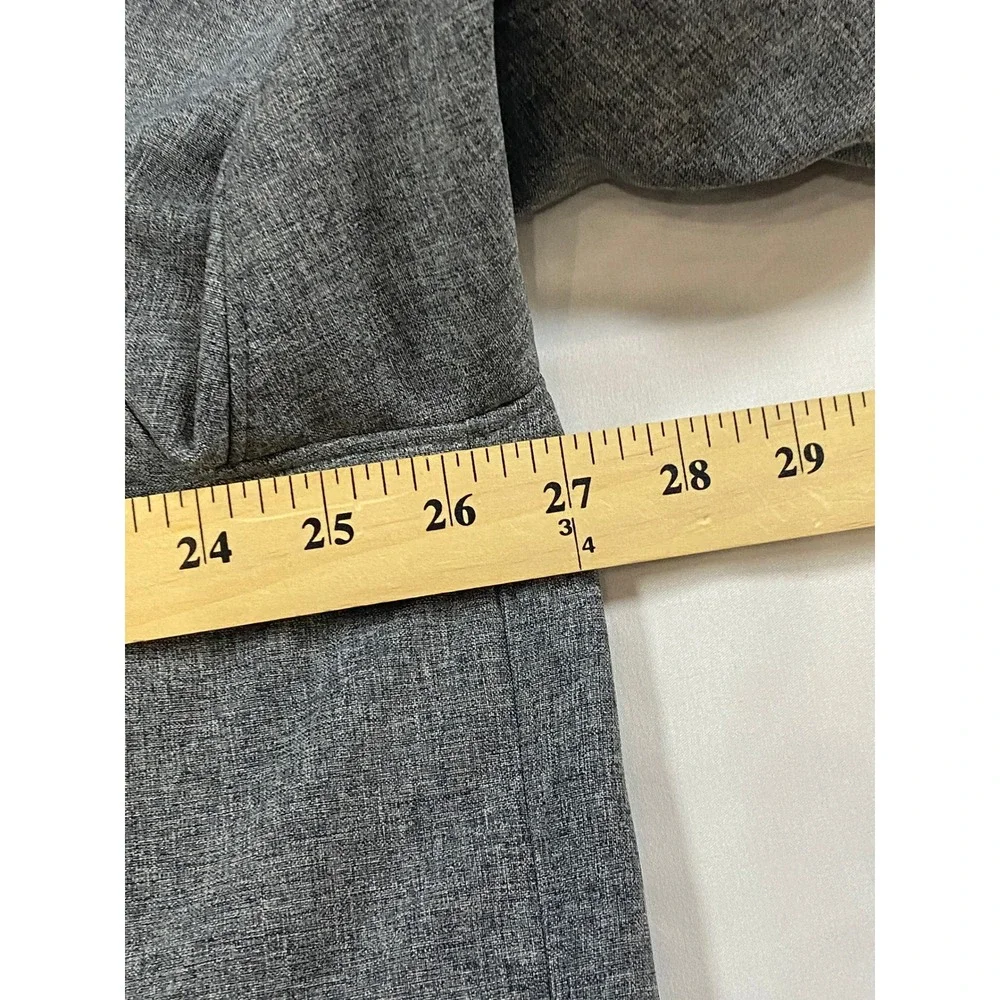 The North Face Mens XXL WindWall Softshell Jacket Heather Grey Full Zip Outdoor‎